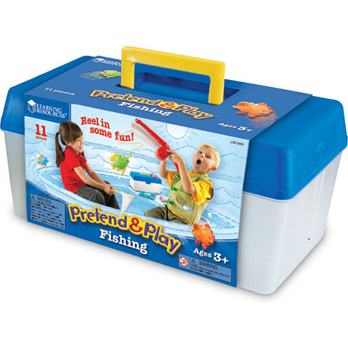 Hey! Play! Kids Toy Fishing Set - Complete Set for Pretend Play