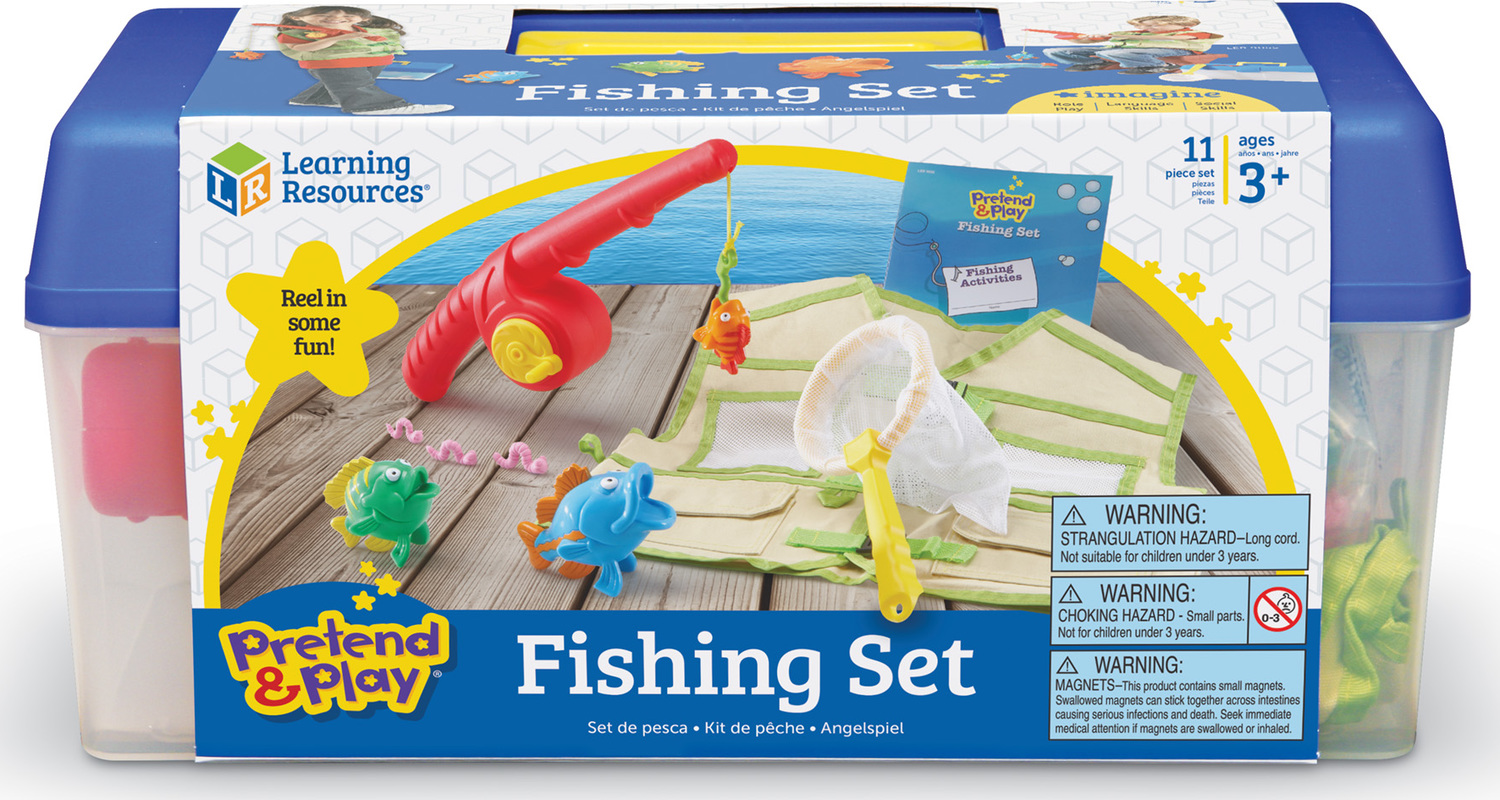 Learning Resources Pretend Play Fishing Set Top Quality Toy for sale online 