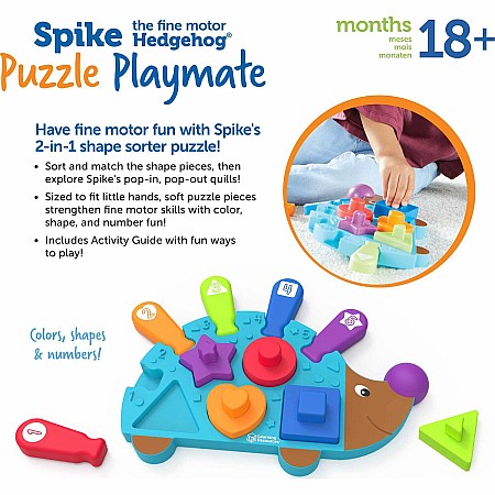 Spike the Fine Motor Hedgehog® Puzzle Playmate