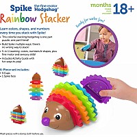 Spike The Fine Motor Hedgehog Rainbow Stackers