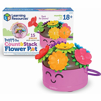 Poppy the Count and Stack Flower Pot