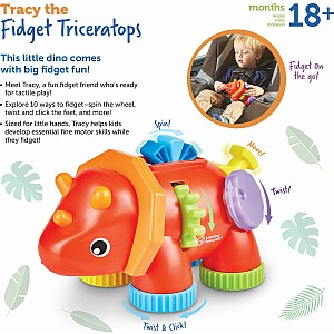 Tracy the Fidget Triceratops