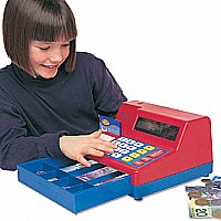 Cash Register with Canadian Currency