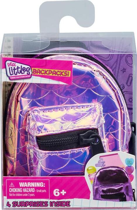 Real Littles Backpack Single Packs – Series 4 (assorted) - Imagination Toys