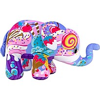 Pop Soft Plush™ Elephant 12 Inch Mammoth Plush (Assorted)