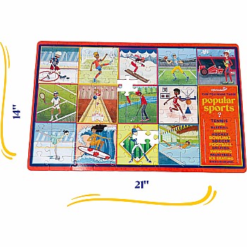 Little Likes Kids "Popular Sports" (100 Pc Puzzle)