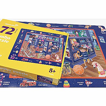 Little Likes Kids "The Fun Shop Look and See" (72 PC Jumbo Puzzle)