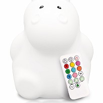LumiPets Hippo - Children's Nursery Touch Night Light