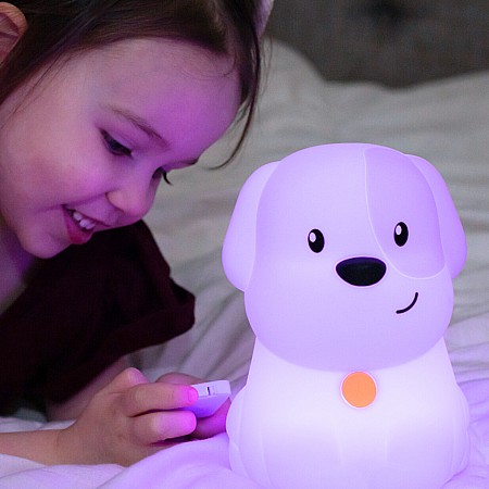LumiPets Puppy - Children's Nursery Touch Night Light