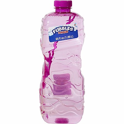 Fubbles Bubble Solution 64 oz (assorted colors)