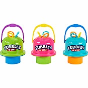 Fubbles No-spill Big Bubble Bucket with 8oz Bubble Solution