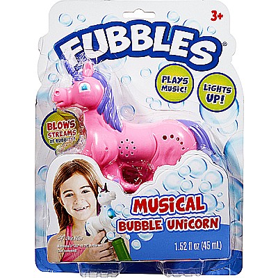 Fubbles Musical Bubble Unicorn