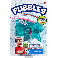 Fubbles Light Up Bubble Blaster (Assorted Colors)