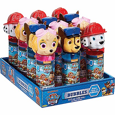 Paw Patrol 8Oz Bubbles (assorted styles)