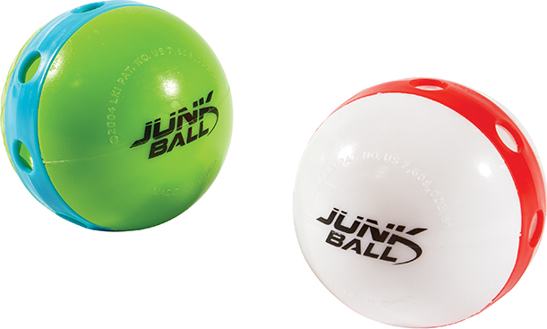 The Original Junk Ball Baseball 2 Pack of Balls New 2015 Edition Multiple Colors 
