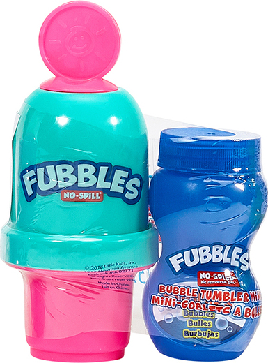 Fubbles No Spill 3.2 Ounce Bubble Tumbler 1 Ea, Easter