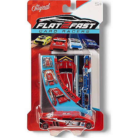 Flat 2 Fast Card Racers (assorted)