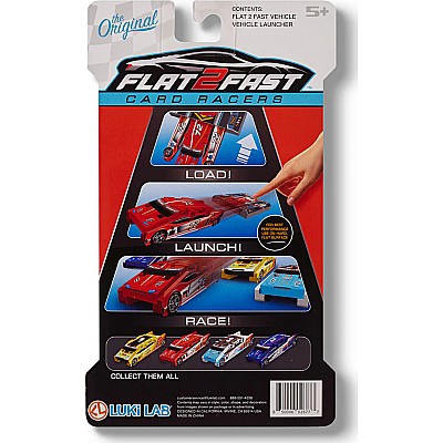 Flat 2 Fast Card Racers (assorted)