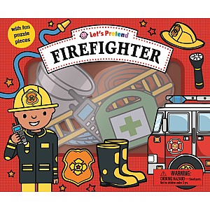 Let's Pretend: Firefighter Set: With Fun Puzzle Pieces