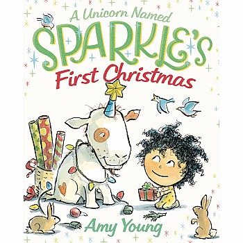 A Unicorn Named Sparkle's First Christmas (Board Book Ed.)