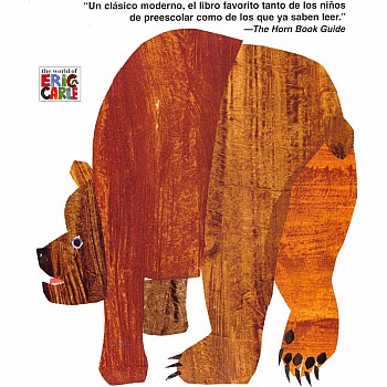 Oso pardo, oso pardo, ¿qué ves ahí?: Classic Board Book Spanish Edition