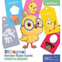 Canticos Bilingual Stroller Flash Cards: Colors & Shapes