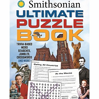 Smithsonian Ultimate Puzzle Book: Trivia-based word searches, jumbles, crosswords and more!
