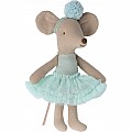 Ballerina mouse Little Sister - Light Mint