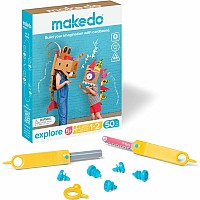 Explore Makedo Cardboard Construction Kit