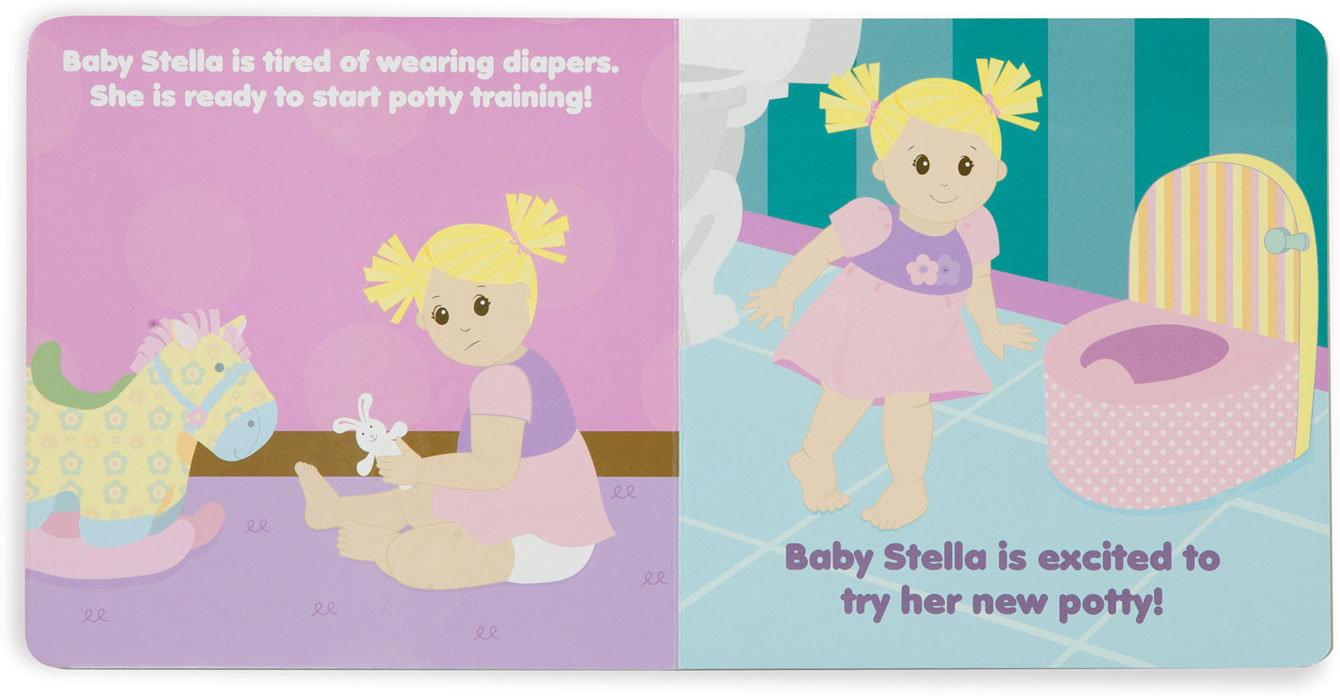 Baby Stella My Big Girl Potty Book - Playthings Aplenty