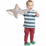 Snarky Sharky Velveteen Sea Life Toy Shark Stuffed Animal, 16"