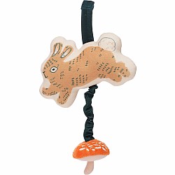 Button Bunny Pull Musical Take Along Toy