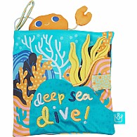 Deep Sea Dive Machine Washable Bath Time Activity Book for Infants and Toddlers