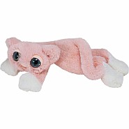 Lavish Lanky Cats Plushtoy - Pink Mochi