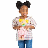 Wee Baby Stella Peach with Blonde Buns