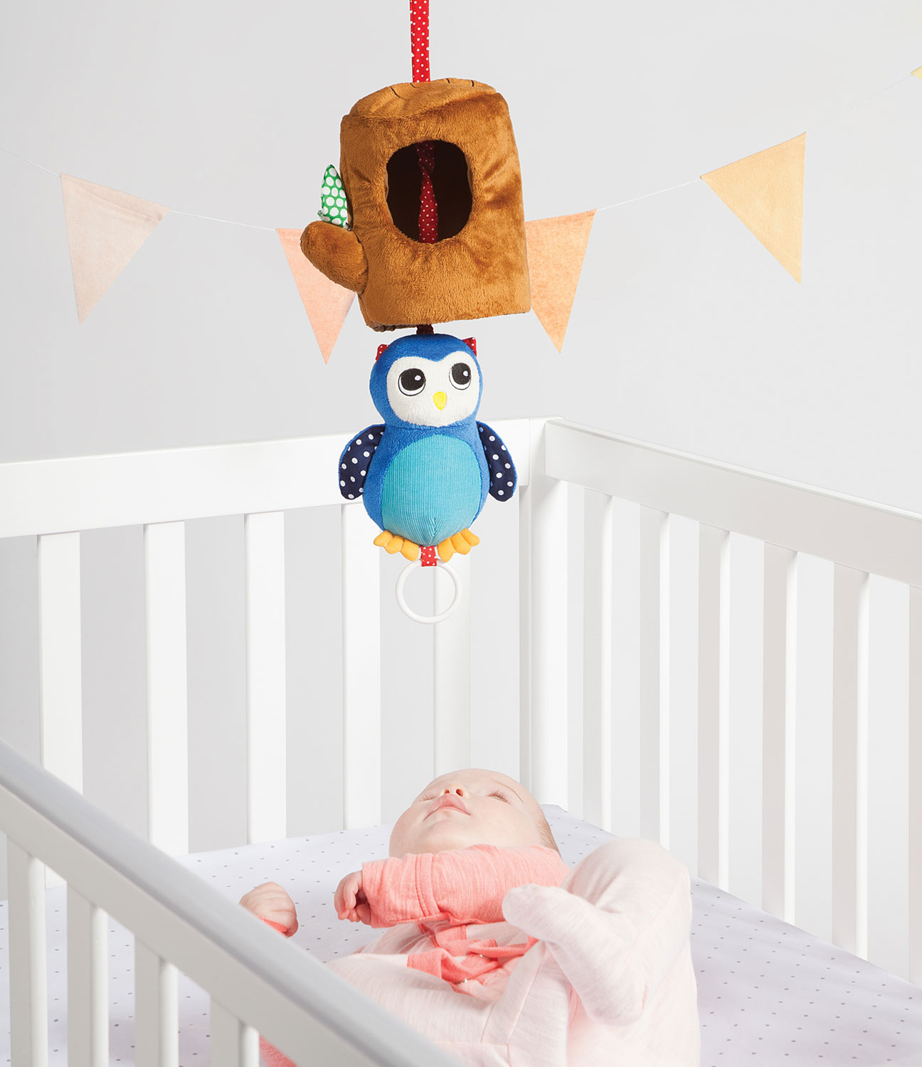 musical color changing lullaby plush owl