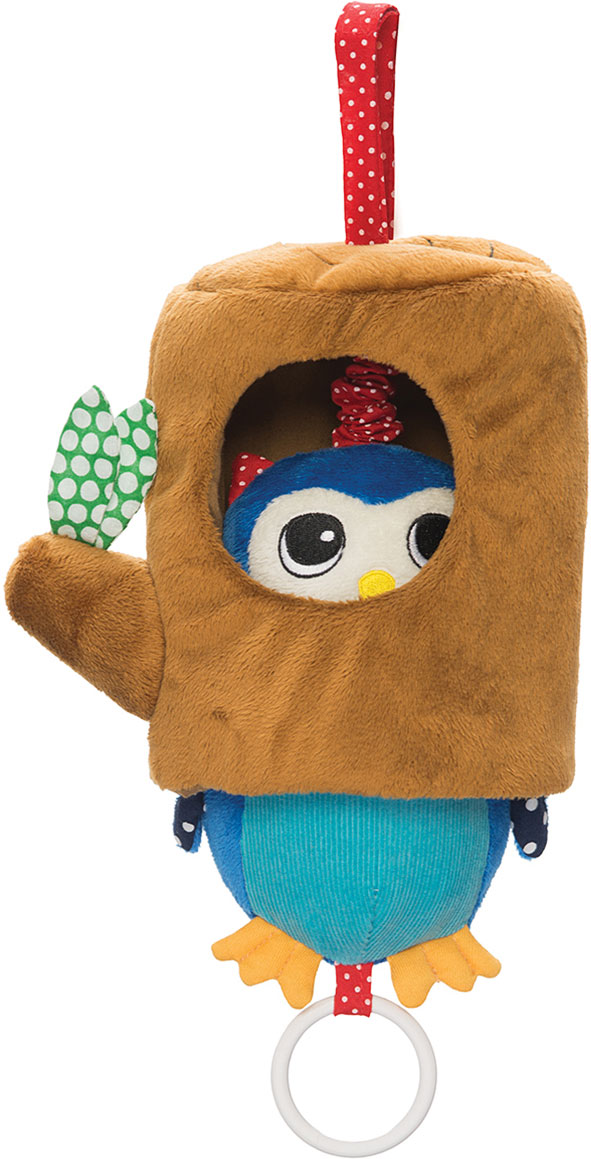 musical color changing lullaby plush owl