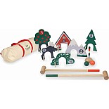 Through The Woods Croquet Set