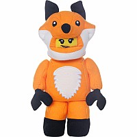 LEGO® Plush Minifigure Fox Costume Girl 9"