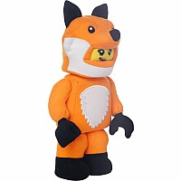 LEGO® Plush Minifigure Fox Costume Girl 9"