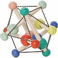 Skwish Colorpop Wooden Rattle Teether Toy