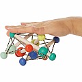 Skwish Colorpop Wooden Rattle Teether Toy