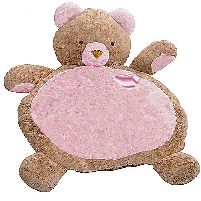 Bestever Bear Baby Mat (pink) - 31x23"