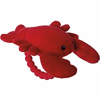 Lobbie Lobster Teether Rattle - 6"