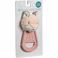 Simply Silicone Character Teether - Fox - 6"