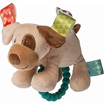 Taggies Buddy Dog Teether Rattle - 5"