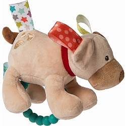 Taggies Buddy Dog Teether Rattle - 5"