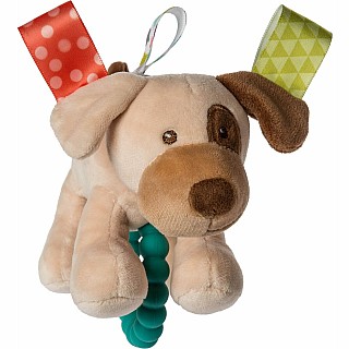 Taggies Buddy Dog Teether Rattle - 5"