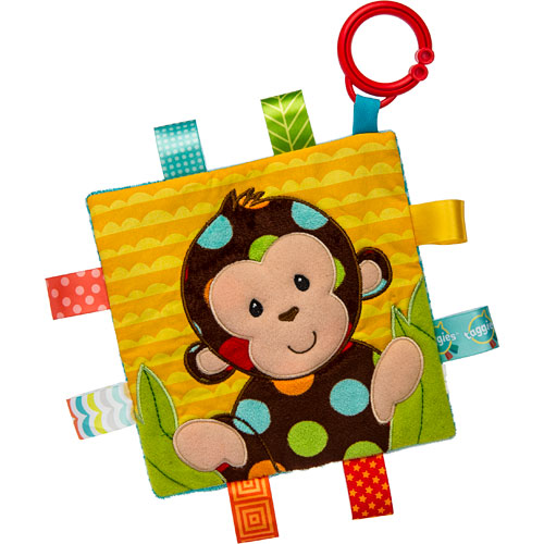 NEW Mary Meyer Dazzle Dots Monkey Taggie Soft Plush 