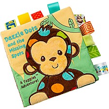 Taggies Dazzle Dots Monkey Soft Book-6x6